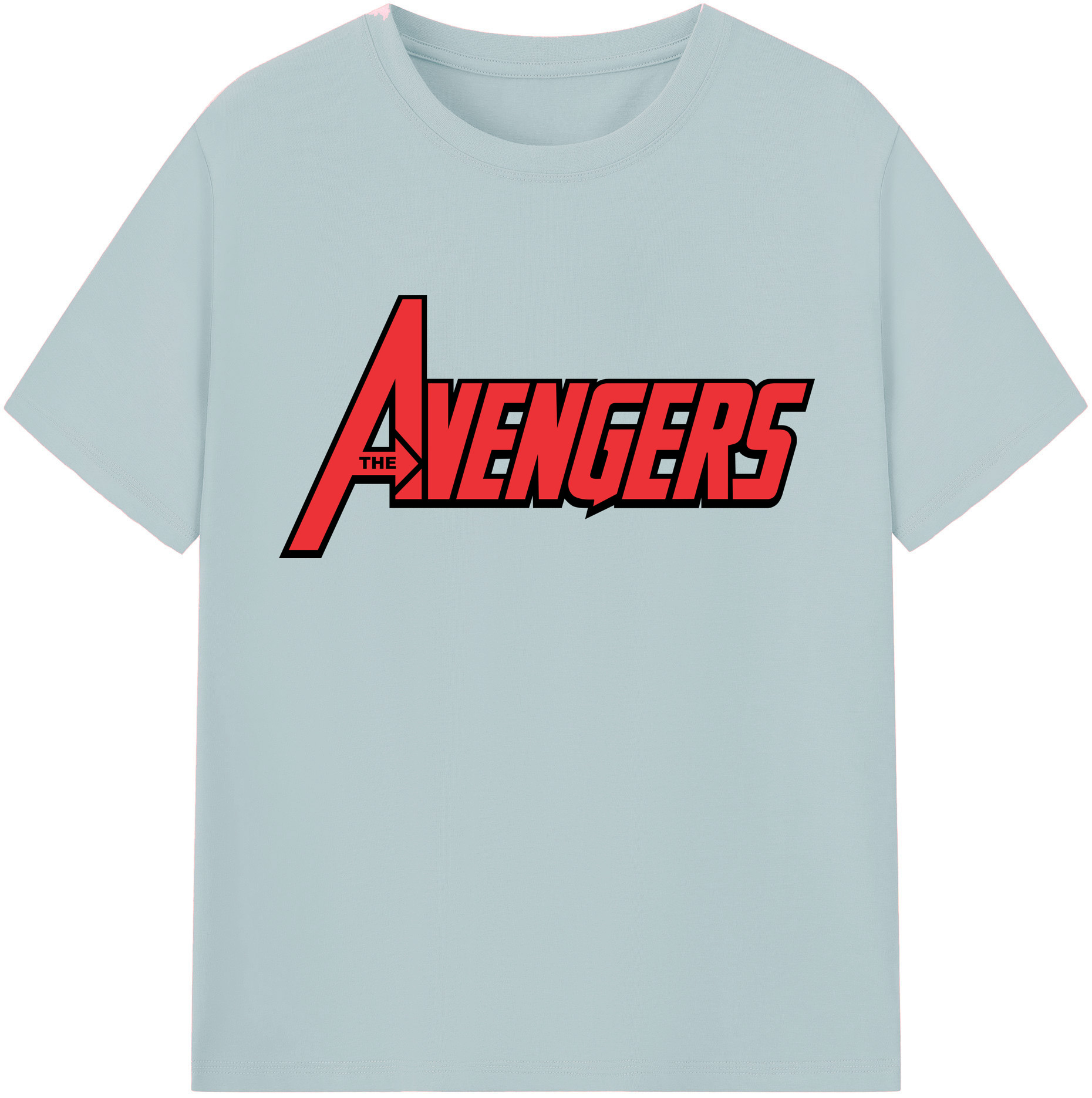 （画像用） アベンジャーズ The Avengers 綿100％半袖Tシャツ（フロントプリント）